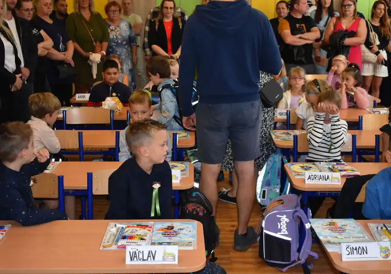 1. školní den prvňáčků