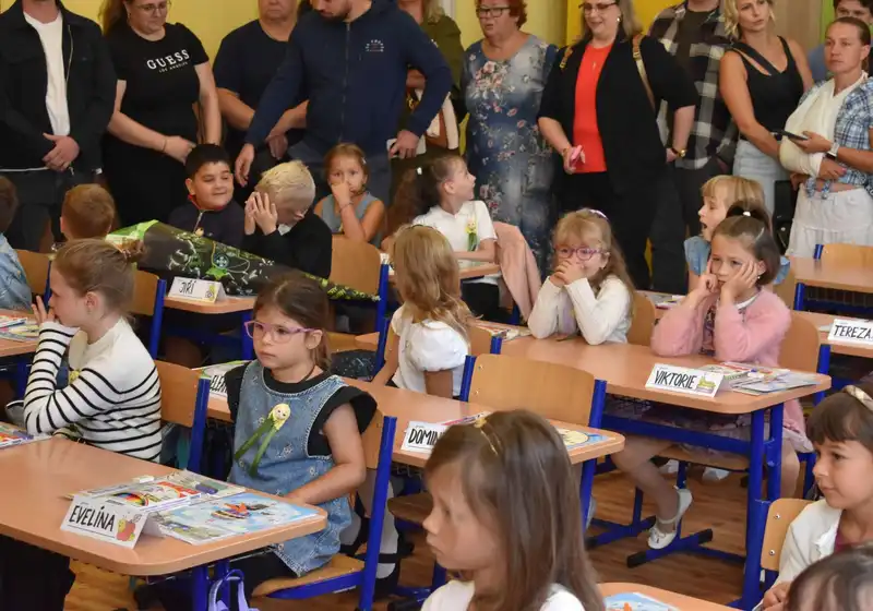 1. školní den prvňáčků
