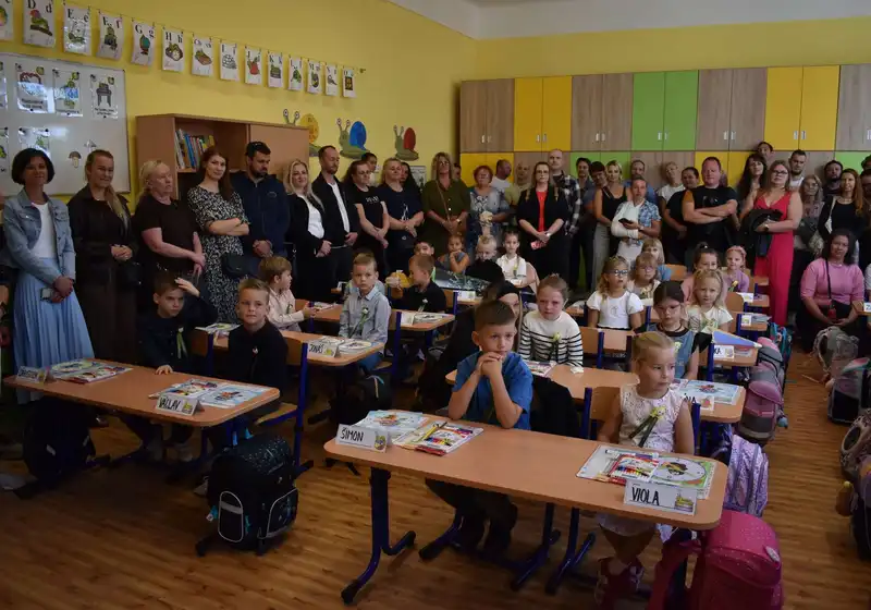 1. školní den prvňáčků