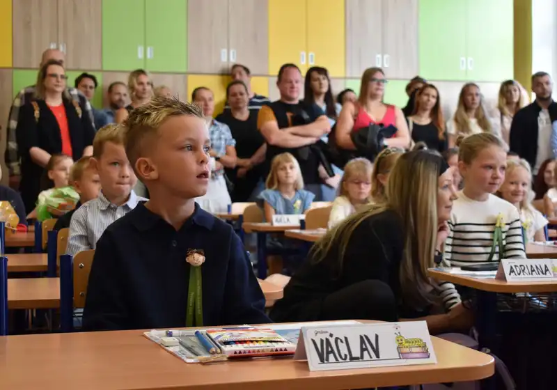 1. školní den prvňáčků