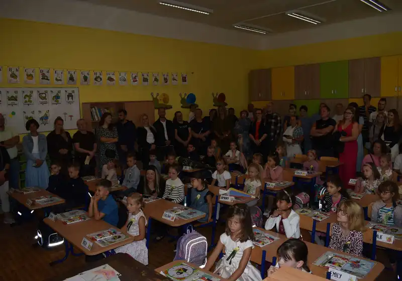 1. školní den prvňáčků