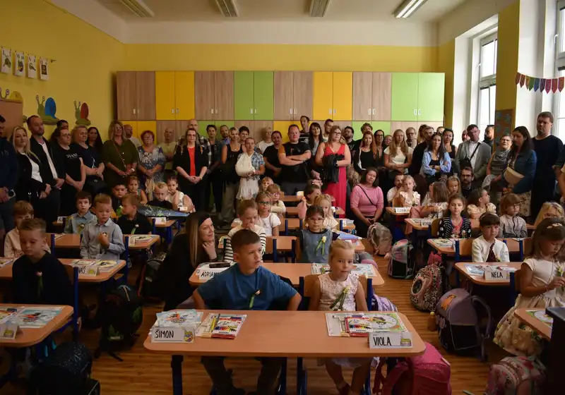 1. školní den prvňáčků
