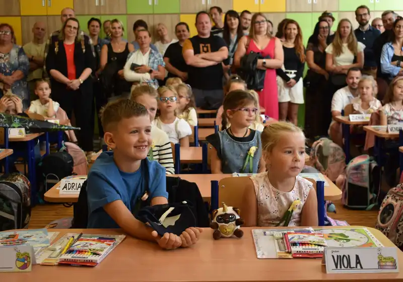 1. školní den prvňáčků