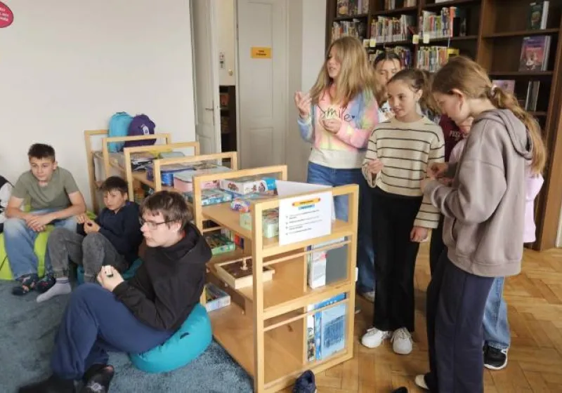 Návštěva Středočeské vědecké knihovny v Kladně