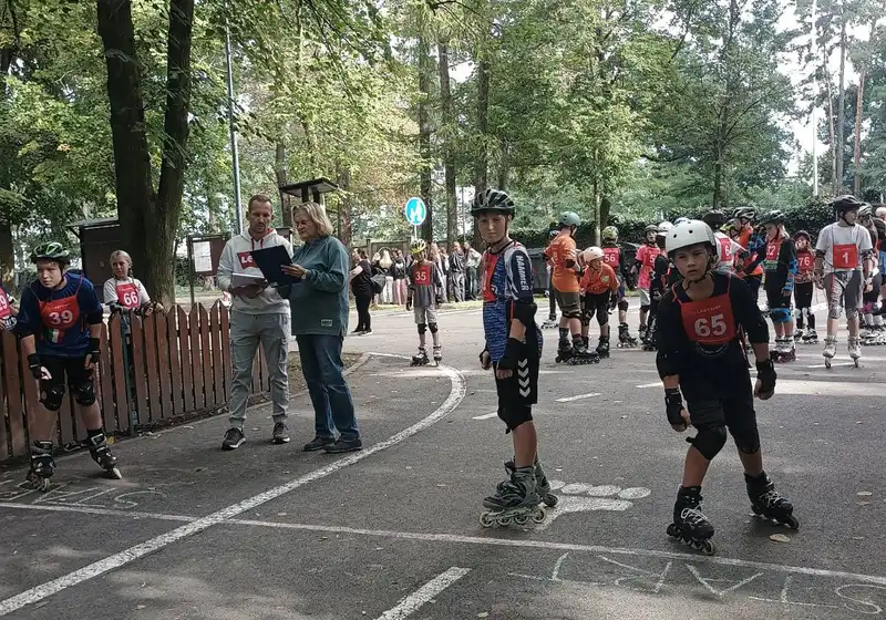 Soutěž v in-line bruslení na Sletišti