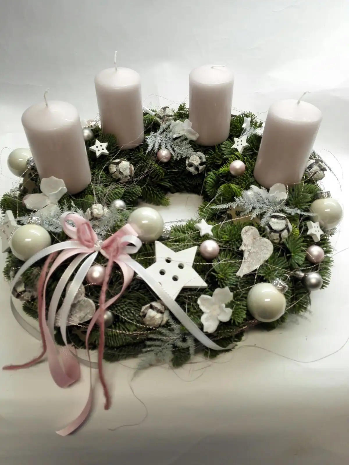 Adventní věnce - tvoření